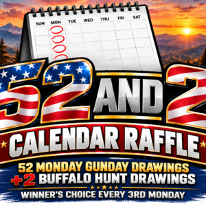 52 and 2 Calendar Raffle